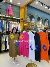 Cotton Designer Multi Dress With Pocket (PRM-624)